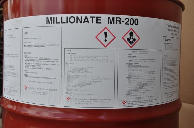 Thông số kĩ thuật của hóa chất Millionate MR-200