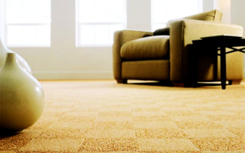 Thảm trải sàn được ứng dụng rộng rãi để tiêu âm và cách âm cho sàn nhà