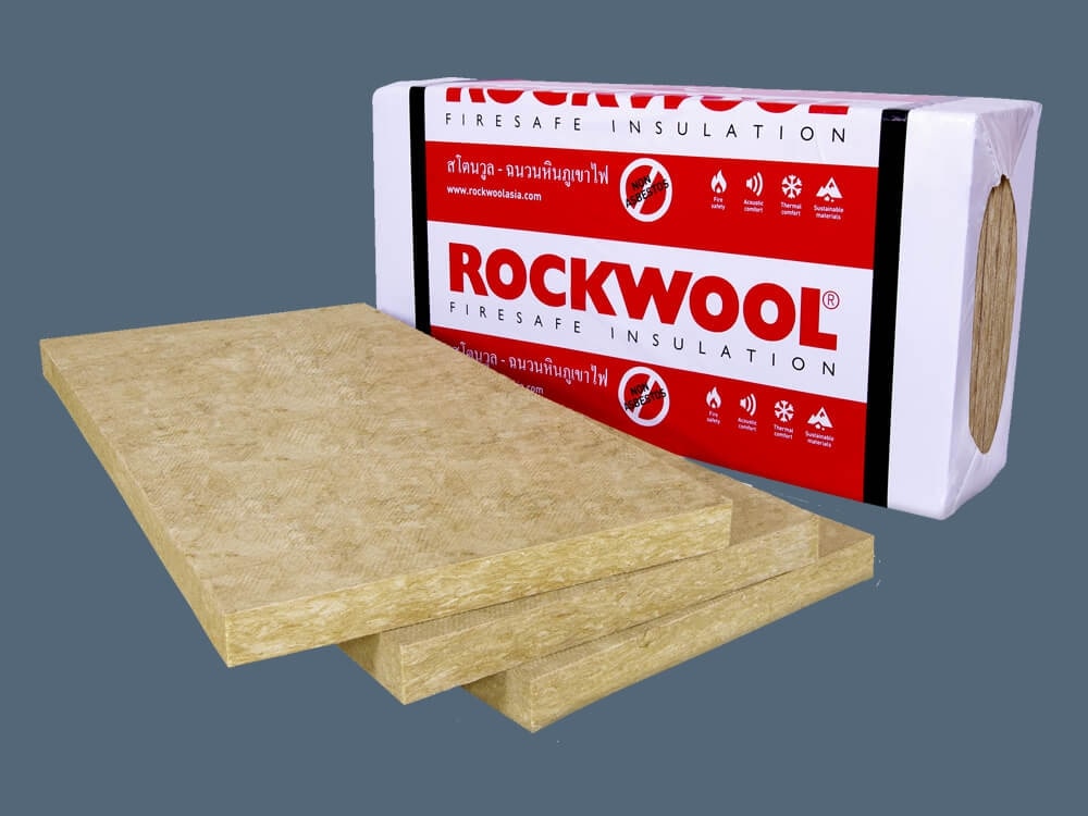 Bông khoáng Rockwool còn gọi là len đá, được sản xuất, chế tác từ đá và quặng nung chảy