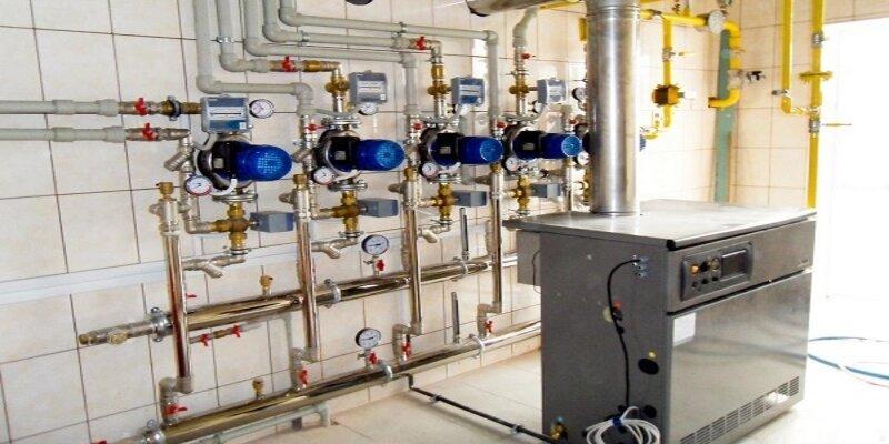 Hệ thống đồng hồ đo áp suất, đồng hồ đo mức nước của hệ thống lò sưởi hơi nước
