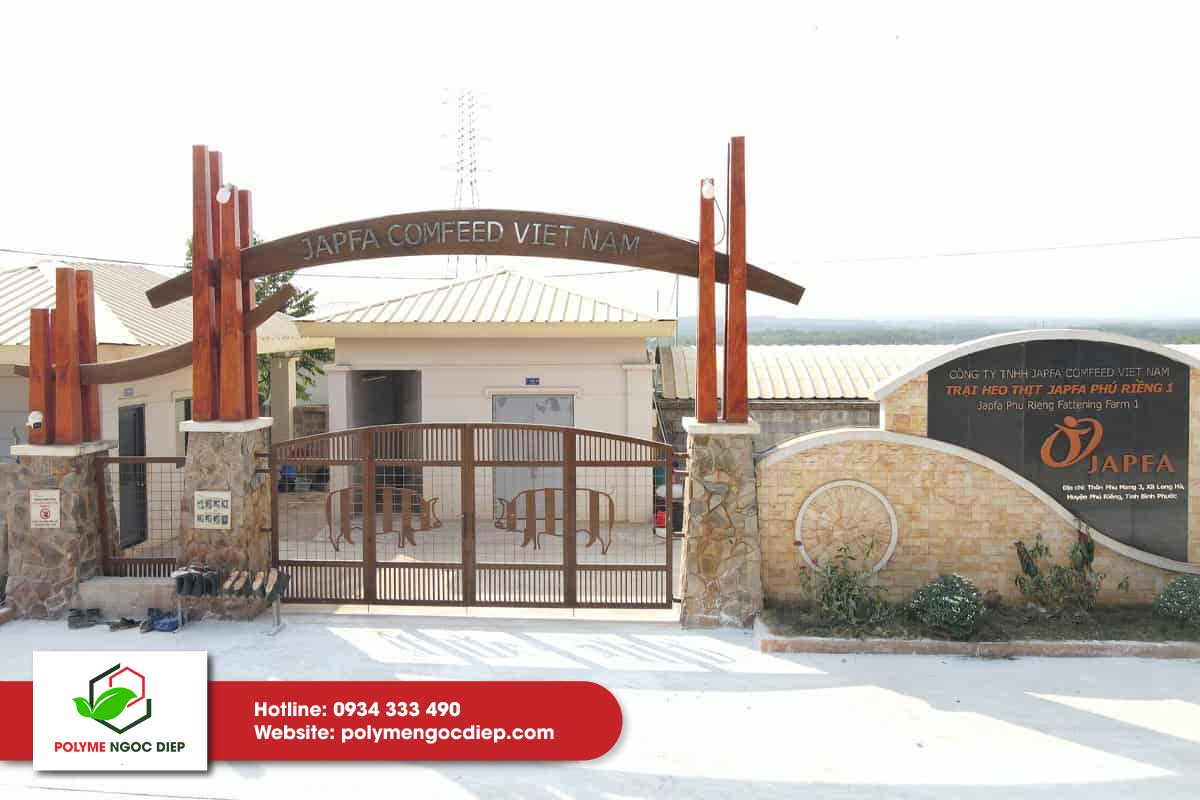 Polyme Ngọc Diệp thi công cách nhiệt - Chống nóng trang trại heo tại Bình Phước