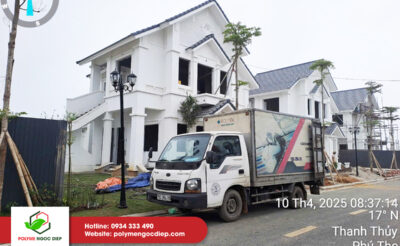 CÁCH NHIỆT MÁI NGÓI BIỆT THỰ KHU NGHỈ DƯỠNG VƯỜN VUA – THANH THỦY, PHÚ THỌ