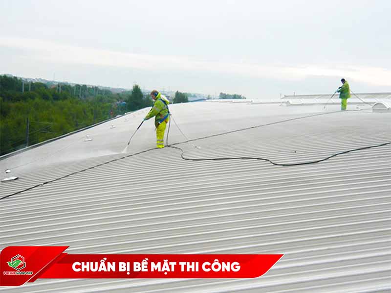 Quy trình phun pu foam