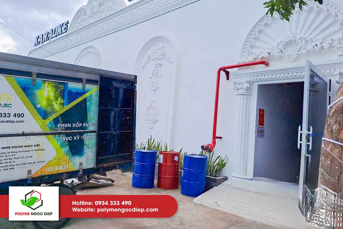 THI CÔNG CÁCH ÂM QUÁN KARAOKE ANH LƯU TẠI BẾN LỨC, LONG AN