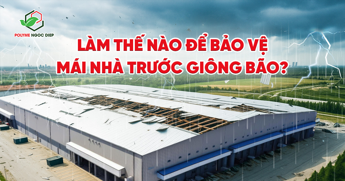 Làm thế nào để bảo vệ mái nhà trước những cơn bão đến?