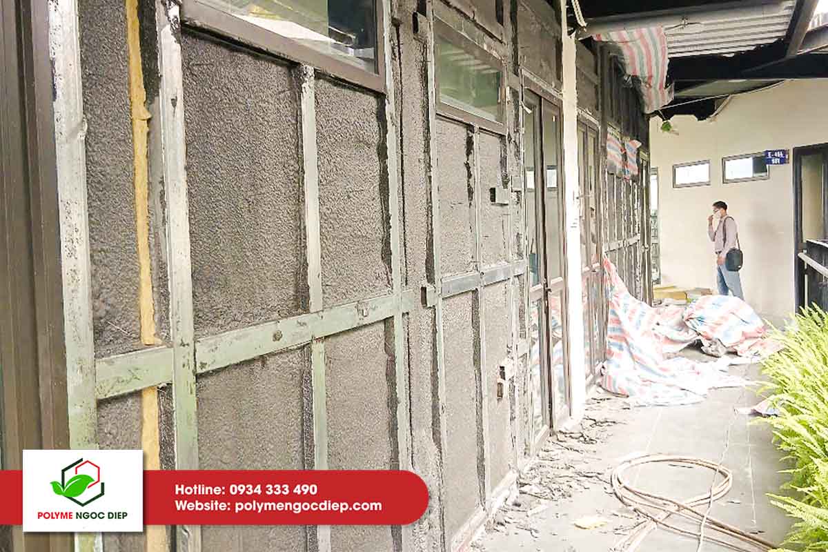 cách âm phòng học trường Lương Thế Vinh 6