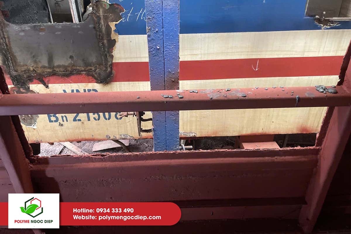 CÁCH ÂM TOA XE TÀU HỎA CHAPA 3