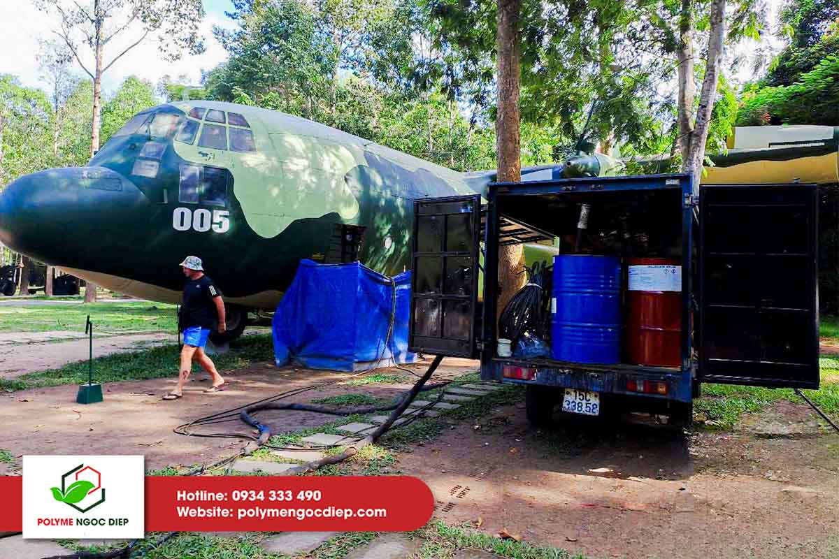 Cải tạo cách âm cách nhiệt máy bay 1