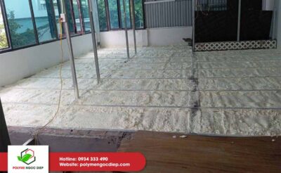 Giải Pháp Cách Âm Trần Vượt Trội: Phun PU Foam Open Cell Tại Dự Án Chương Mỹ, Hà Nội