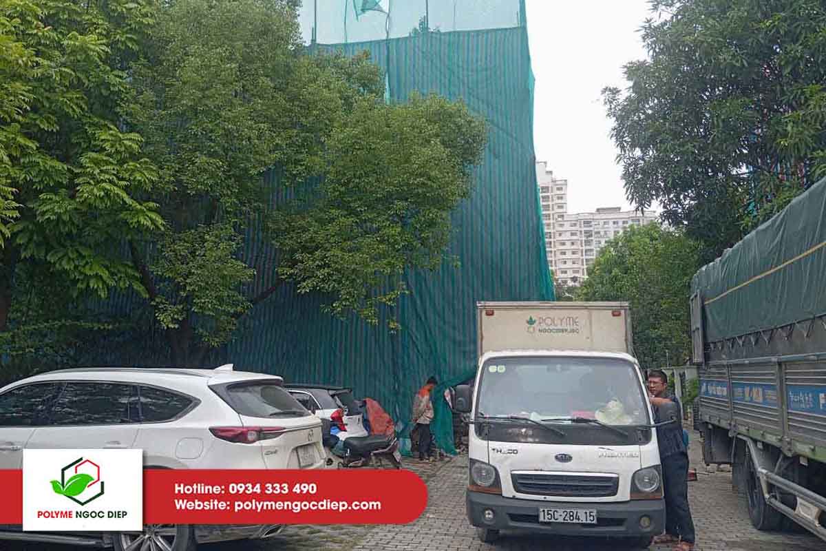 Chống nóng mái bê tông biệt thự Splendora tại Hà Nội