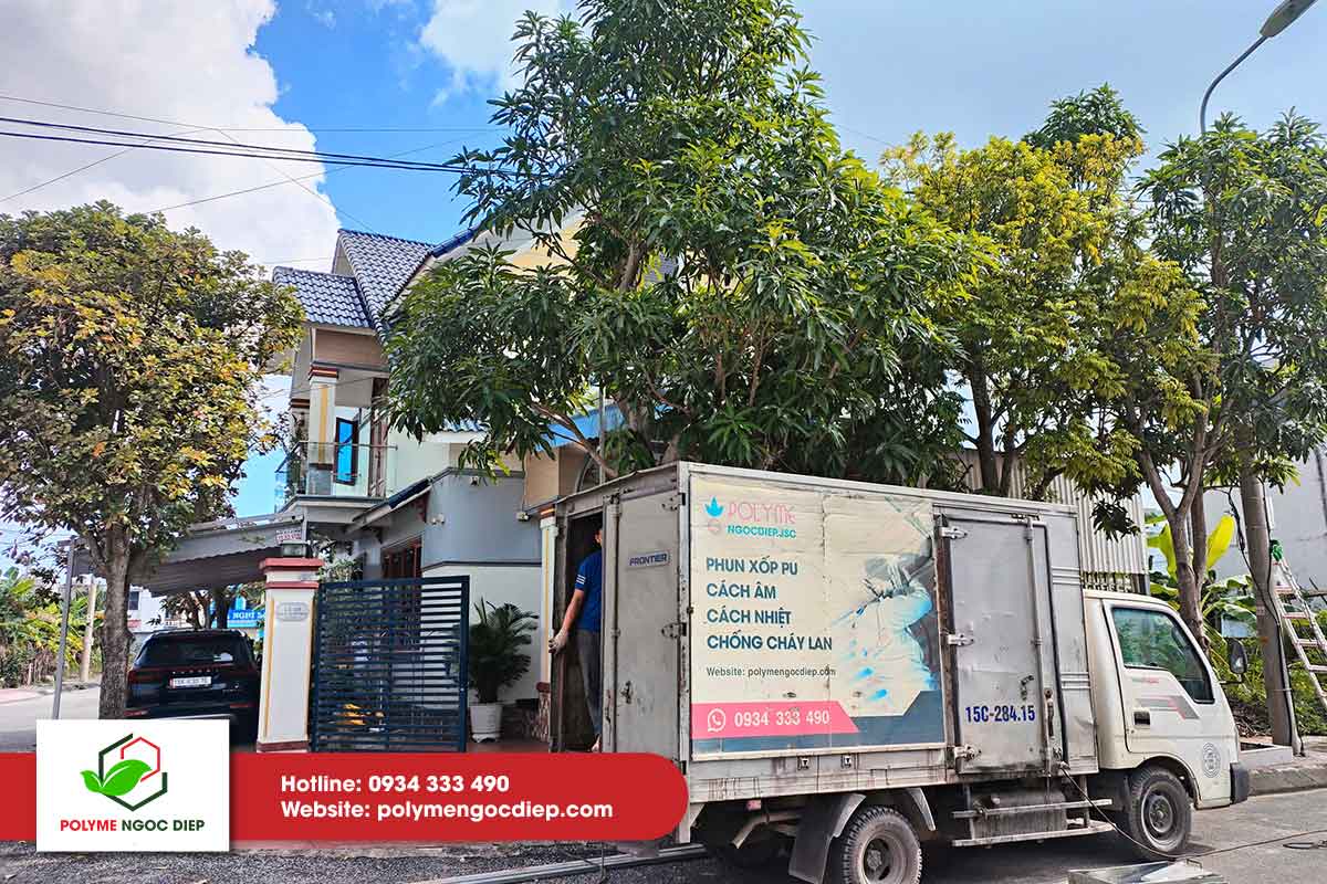 THI CÔNG CÁCH NHIỆT – CHỐNG THẤM DỘT MÁI NGÓI NHÀ ANH CHIẾN TẠI HẢI PHÒNG