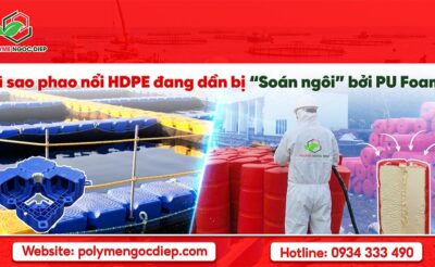Vì sao phao nổi HDPE đang dần bị “soán ngôi” bởi PU Foam?