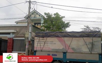 Cách nhiệt, chống thấm dột, chống tốc mái ngói cho nhà anh Tuấn – Hà Tĩnh