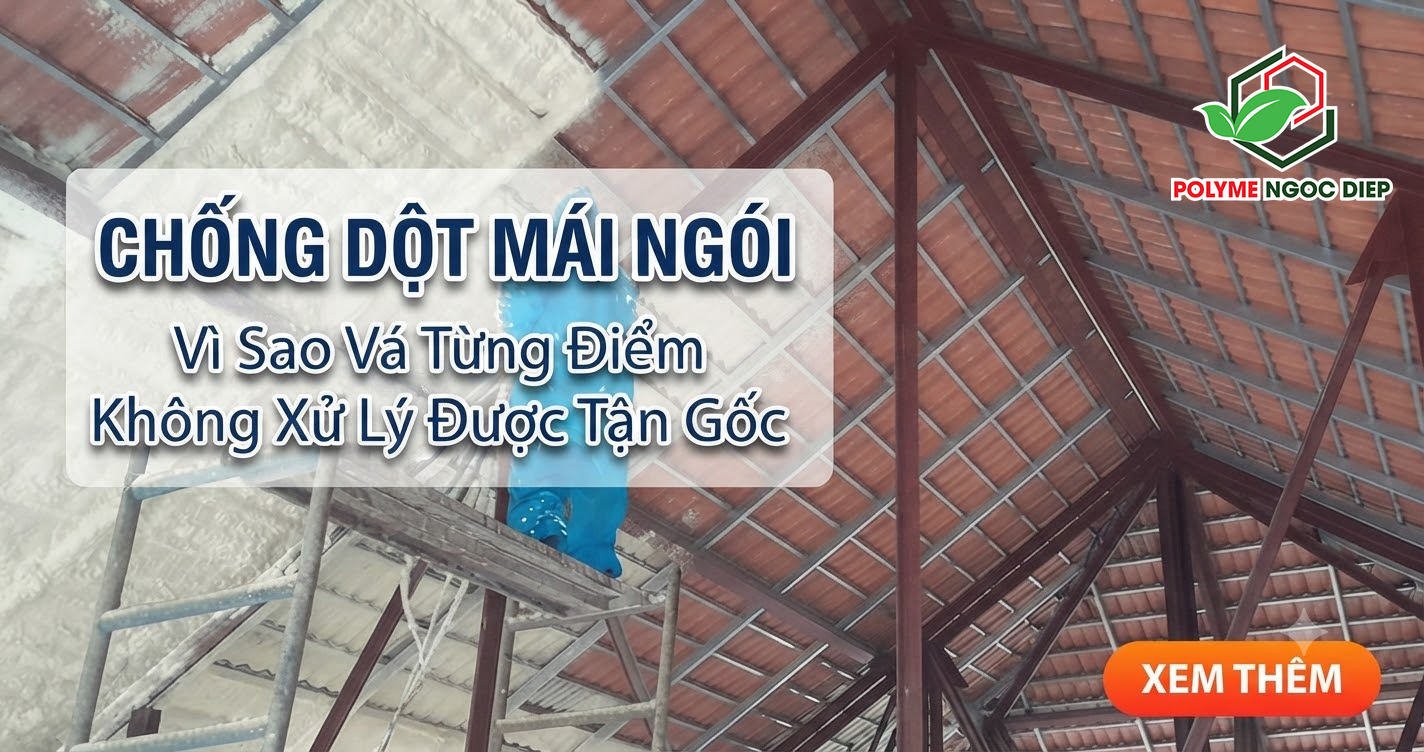 Chống Dột Mái Ngói: Vì Sao Vá Từng Điểm Không Xử Lý Được Tận Gốc